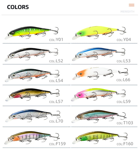 Jerkbait Wobbler 110mm 17g SP Fishing Lures with 3D Eyes