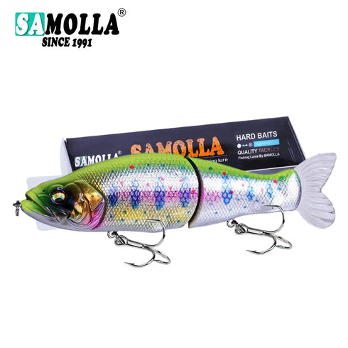 Slow Sinking SwimBaits Fishing Lures 30G Whopper Vibration for Realistic Bait Action