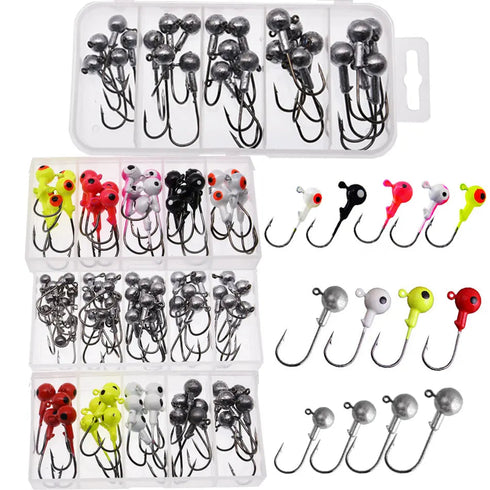 Fishing Hook Variety Box 1g 1.5g 2g 3g 3.5g Fishing Tackle for All Skill Levels