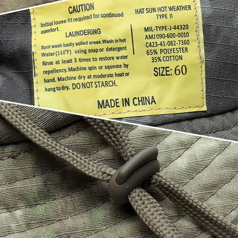 Camouflage Boonie Cap Balaclava Hat Suit for Outdoor Comfort and Sun Protection