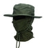 Camouflage Boonie Cap Balaclava Hat Suit for Outdoor Comfort and Sun Protection