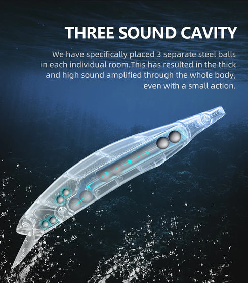 Jerkbait Wobbler 110mm 17g SP Fishing Lures with 3D Eyes