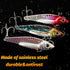 Spinner Spoon Metal Jig Bait 7g 10g 16g 20g VIB Sinking Lure for Big Fish Attraction