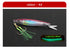 Fast Sinking Jig for Quick and Effective Fishing with Glowing Luminous Effect