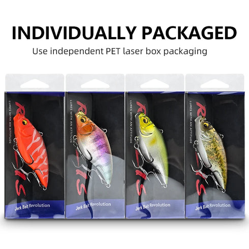 Vibration-X VIB 75mm 19g Wobblers Fishing Lures Tackle for Big Catch