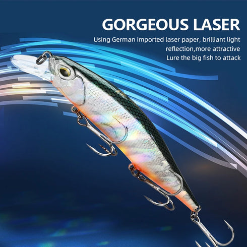 Jerkbait Wobbler 110mm 17g SP Fishing Lures with 3D Eyes