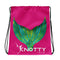 Vibrant Pink Mermaid Tail Drawstring Bag for Active Lifestyle - Stylish, Durable, and Versatile!