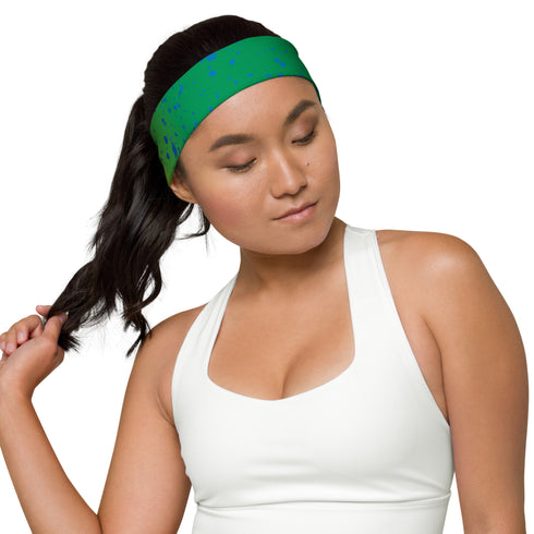 Knotty Tails Mahi-Mahi Dolphin Headband for Stylish Comfort and Support