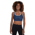 Blue MahiMahi Padded Sports Bra for Ultimate Comfort and Support