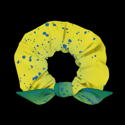 Trendy Mahi-mahi Scrunchie for Stylish Hair Accessories - Eco-Friendly Comfort