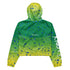 Women’s Mahi-mahi Cropped Windbreaker for Stylish Adventures, Waterproof and Lightweight