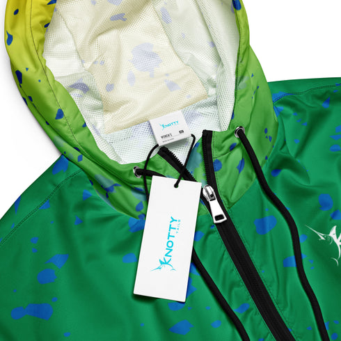 Women’s Mahi-mahi Cropped Windbreaker for Stylish Adventures, Waterproof and Lightweight