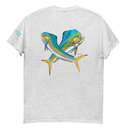 Men's Carey Chen Mahi Mahi Classic Tee for Trendy Style Comfort Meets Street Style for Everyday Wear