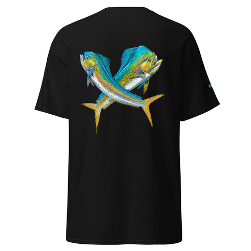 Men's Carey Chen Mahi Mahi Classic Tee for Trendy Style Comfort Meets Street Style for Everyday Wear