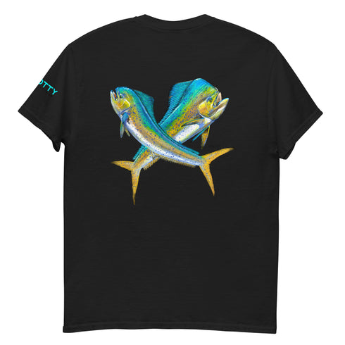 Men's Carey Chen Mahi Mahi Classic Tee for Trendy Style Comfort Meets Street Style for Everyday Wear