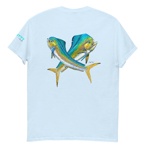 Men's Carey Chen Mahi Mahi Classic Tee for Trendy Style Comfort Meets Street Style for Everyday Wear