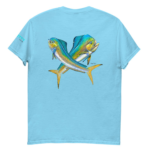 Men's Carey Chen Mahi Mahi Classic Tee for Trendy Style Comfort Meets Street Style for Everyday Wear