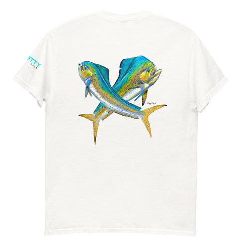 Men's Carey Chen Mahi Mahi Classic Tee for Trendy Style Comfort Meets Street Style for Everyday Wear