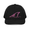 Redfish Tail Neon Pink Embroidered Mesh Back Trucker Cap for Ultimate Comfort and Style
