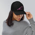 Redfish Tail Neon Pink Embroidered Mesh Back Trucker Cap for Ultimate Comfort and Style