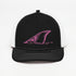 Redfish Tail Neon Pink Embroidered Mesh Back Trucker Cap for Ultimate Comfort and Style