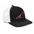 Redfish Tail Neon Pink Embroidered Mesh Back Trucker Cap for Ultimate Comfort and Style