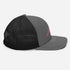 Redfish Tail Neon Pink Embroidered Mesh Back Trucker Cap for Ultimate Comfort and Style
