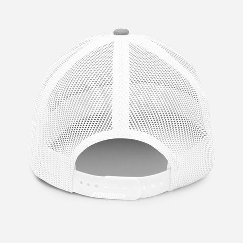 Redfish Tail Neon Pink Embroidered Mesh Back Trucker Cap for Ultimate Comfort and Style