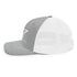 White Redfish Tail Embroidered Trucker Cap for Outdoor Style - Adjustable Comfort and Classic Fit