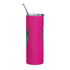 Mermaid at Heart, Mermaid Tail Knottytails Hot Pink Tumbler