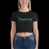 Knotty Tails Women’s Crop Tee for Stylish Comfort and Fit