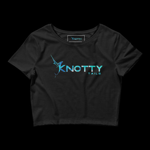 Knotty Tails Women’s Crop Tee for Stylish Comfort and Fit