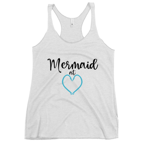 Women's Mermaid at Heart Racerback Tank for Summer Fun - Soft, Flattering Fit