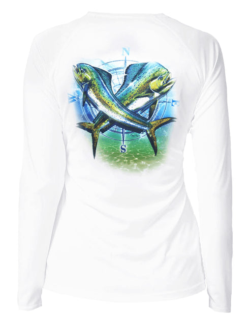 Women's Mahi Compass Performance Shirt - KnottyTails