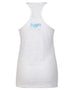 Women's Inshore Fish Burnout Racerback Tank - KnottyTails