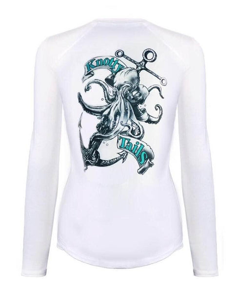 Women's Octopus & Anchor Performance shirt - KnottyTails