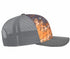 Redfish Scale Snapback Hat with Grey Cotton Bill - KnottyTails