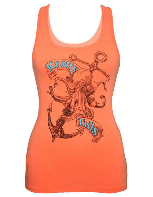 Women's Octopus & Anchor Tank - KnottyTails