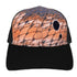 Redfish Scale Pattern on Black Snapback Hat - KnottyTails