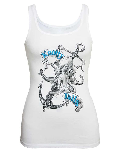 Women's Octopus & Anchor Tank - KnottyTails