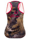 Women's Camouflage Sun Protective Racerback Performance Tank - KnottyTails