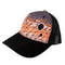 Redfish Scale Pattern on Black Snapback Hat - KnottyTails