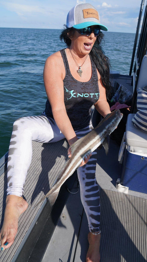 Tiger Shark Full-Length Leggings for Women - KnottyTails