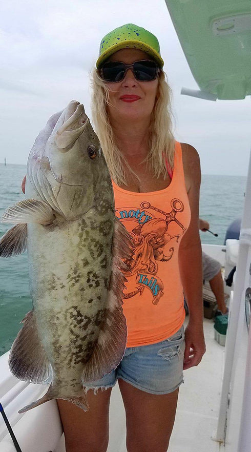 Women's Octopus & Anchor Tank - KnottyTails