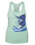 Women's Sailfish Racerback Tank - KnottyTails