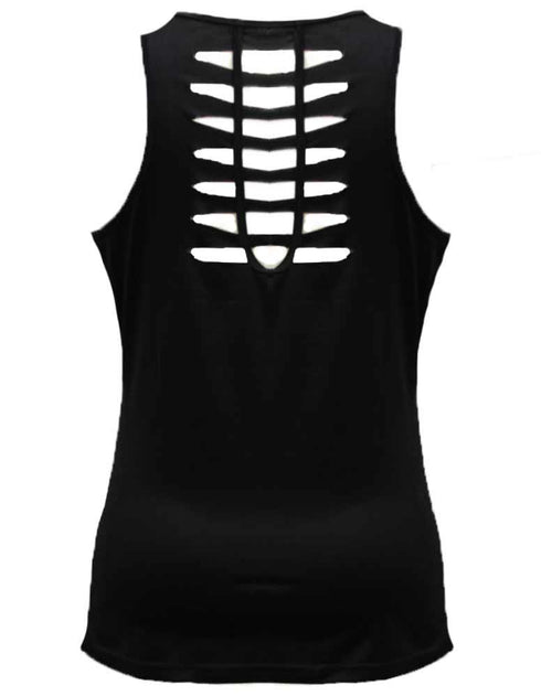 Women's Redfish Tail Slit Back Performance Tank - KnottyTails