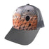 Redfish Scale Snapback Hat with Grey Cotton Bill - KnottyTails