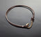 Bronze ”J” Hook Double Leather Bracelet - KnottyTails