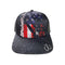 USA Double Hook KnottyTails Fishing Snapback Cap - KnottyTails