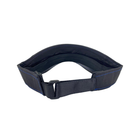 Redfish Tail On Black Fishing Visor - KnottyTails